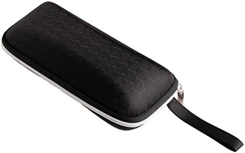 The Cheers Rectangle Grid Zipper Eye Glasses Case Hard Eyewear Box Sunglasses Case Colorful