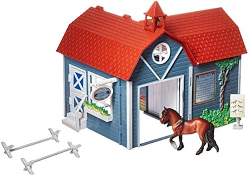 Breyer Stablemates Riding Camp Horse Toy Piece Play Set with