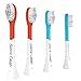 Sierra Clean Premium Standard Replacement Toothbrush Heads for Philips Sonicare Kids HX6044, 4 pack