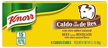 Knorr Cube Bouillon, Beef 3.1 oz, 8 ct - Pack of 2