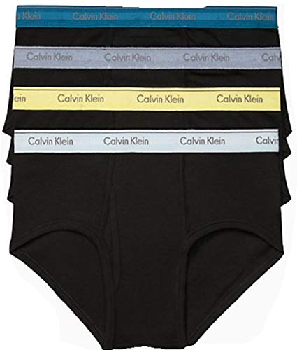 Calvin Klein Men's Cotton Classics Multipack Hip Briefs - Large
