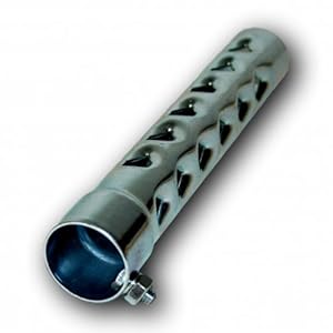 dB-Killer 36 mm x 200 mm universele dB-Eater voor 1 1/2 inch spruitstuk uitlaat