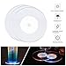 LED Coasters for Drinks, Light Up Coasters for Bar Beer Beverage, LED Wine Bottle Bar Coasters for Party, Wedding, Bar Decoration(Diameter 3.94 inch/2 Pack)