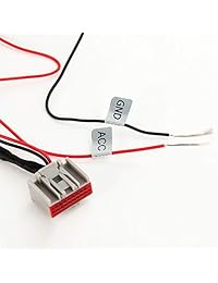 Yomikoo   Adaptador de audio estéreo inalámbrico para coche, MP3, USB, AUX, 0.138 in, manos libres, adaptador Bluetooth para Ford Focus, Explore y Escortr