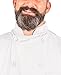 White Lightweight Long Sleeve Chef Coat, M