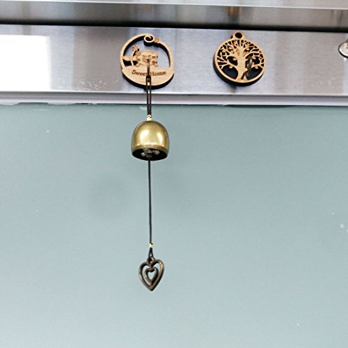 GARASANI Zinc, steel Bell - Door Bell, Doorbell for Decoration, Front Door, Interior, Exterior Decor, Gold (Pig)