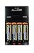 64GB Accessory Kit For Nikon Coolpix B500, L840, L830, L820, L340, L330, Digital Camera Includes 64GB High Speed SD Memory Card + 4AA Rechargeable NIMH Batteries + Rapid Charger + Case + Tripod ++