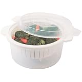 Progressive International Microwavable Mini Steamer (Colors May Vary)