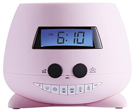 Big Ben, Radio Clock Projection - Pink Stella