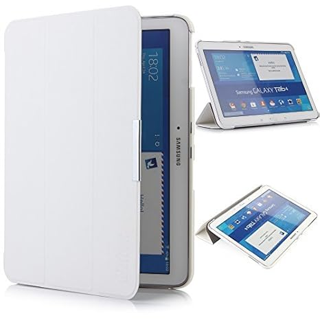 iHarbort® Samsung Galaxy Tab 4 10.1 Hülle - Ultra Slim Leder Tasche Hülle Etui Schutzhülle Für Samsung Galaxy Tab 4 10.1 Zoll