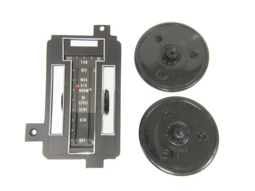 1972-1975 Corvette Heater Control Reface Kit w/AC