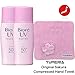 Biore UV Sarasara Bright Milk 30ml, Sunscreen, SPF50+ PA++++, Latest Package, Set of 2 with YUMERIA Original Sakura Compressed Hand Towel