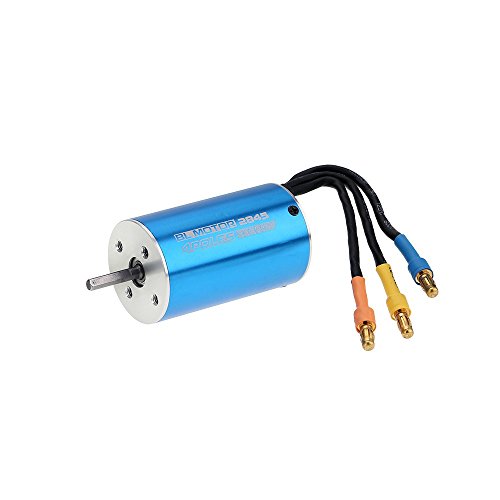 FastWin 2845 3930KV 4P Sensorless Brushless Motor & 35A Brushless ESC Electronic Speed Controller for 1/14 1/16 1/18 RC Car (2845 3930KV+35A)