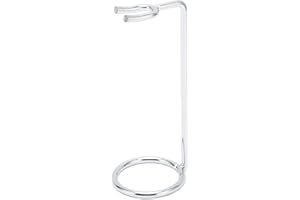yaogohua Razor Holder, Universal Holder for Safety Razor Storage, Stainless Steel Safety Razor Stand Simple Beautiful Fast Drying Anti Rust Men's Shaving Holder Base
