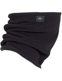 Turtle Fur Micro Fur Stretch Double Layer Neck Neckwarmer, Black