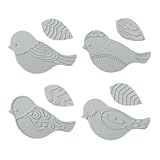 Fiskars 100930-1001 Bird Design Plate Expansion Pack, Medium, 4-Pack
