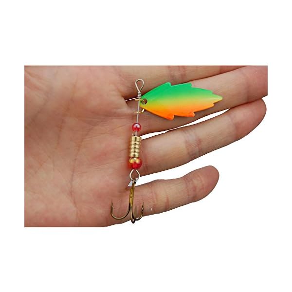 Shaddock-Fishing–30-Pack-Assorted-Colorful-Feather-Meatl-Casting-Fishing-Spinner-Baits-Spoon-Fishing-Lures-Fish-Hooks-Tackle-for-Northern-Pike-Salmon-Walleye-and-Largemouth-Bass