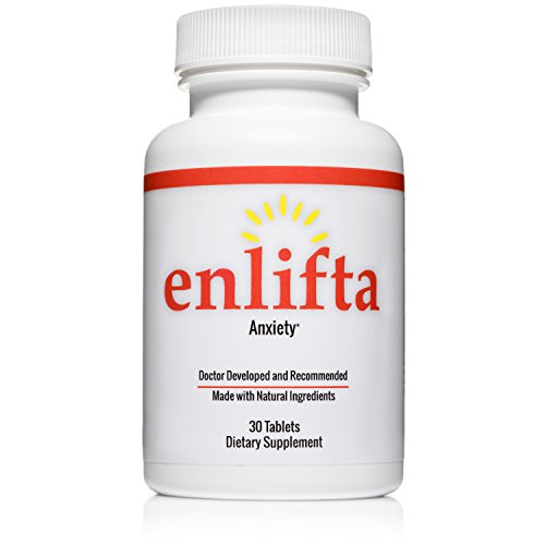 Doctor Developed Enlifta Anxiety Supplement, Herbal Anxiety Pills, Ashwagandha, LTheanine