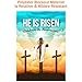 Harbor Bay Home Easter Garden Flag - He Is Risen Cross 12 X 18 Spring Decorative Seasonal Yard Flag