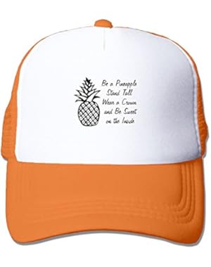 Pineapple Unisex Mesh Hat Adjustable Sports Baseball Cap