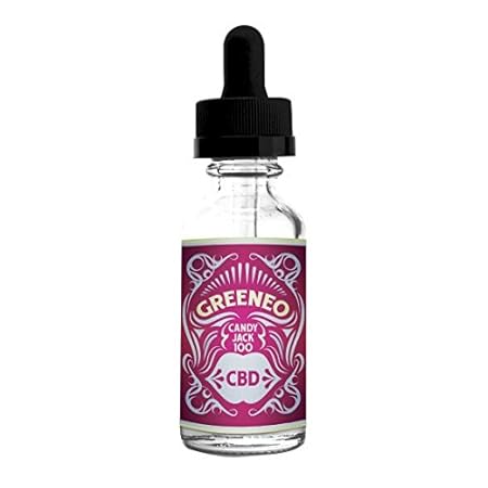 Greeneo Candy Jack CBD Liquid - 10ml - Kein Tabak oder Nikotin - Verkäufe unter 18 Jahren verboten (200mg)