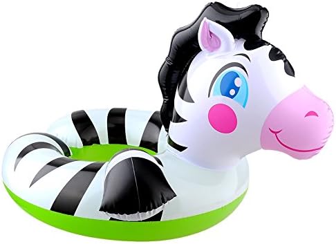 Cute zebra inflatable swimming ring Animal Split Ring life preserver