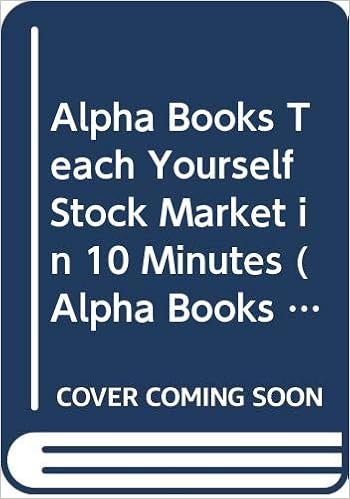 Alpha Books Teach Yourself Stock Market In 10 Minutes Alpha Books Teach Yourself In 10 Minutes Vujovich Diane 0021898629661 Amazon Com Books