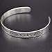 O.RIYA Let's Grow Old Together, Gift for Her, Wedding Gift, Wife's Gift Custom Cuff Bracelet
