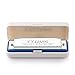 YYLIANG Baby Toys Standard 10 Hole Harmonica - C polyphony Harmonica - Blues Harmonica -With Harmonica case (Blue)