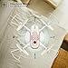 SYMA X22W Drone with Camera Live Video FPV Nano Pocket Mini Drone for Kids and Beginners, RC Quadcopter with App Control, Altitude Hold, 3D Flips, Headless Mode, White