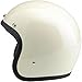 Biltwell Inc. Bonanza Gloss Vintage White Open Face Helmet Medium