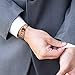 RainSo Mens Copper Double Row Magnetic Bracelets with 3500 Gauss Wristband Adjustable (Double Row Magnetic Style 2)