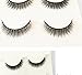 AccMart Magnetic Eyelashes Dual Magnet Glue-free 3D Reusable Full Size Natural False Lashes for Natural Look (6PCS)