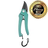 GRDuy Professional Sharp Bypass Pruning Shears (GDPPS-1005), Tree Trimmers Secateurs,Hand Pruner, Garden Shears,Clippers For The Garden.