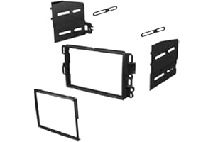 Double Din Car Stereo Install Dash Kit Made for Chevrolet: 2007-2013 Avalanche, 2008-2015 Express, 2006-2013 Impala, 2006-200