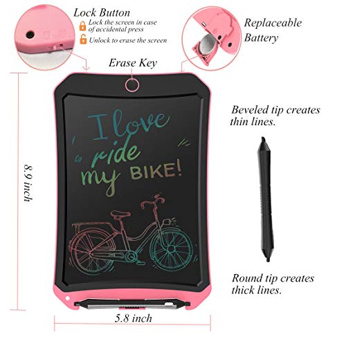 image for XIYITOY Colorful LCD Writing Tablet for Kids Toys for 3-12 Years Old G