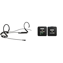 Rode HS2 Headset Microphone - Black & Wireless GO