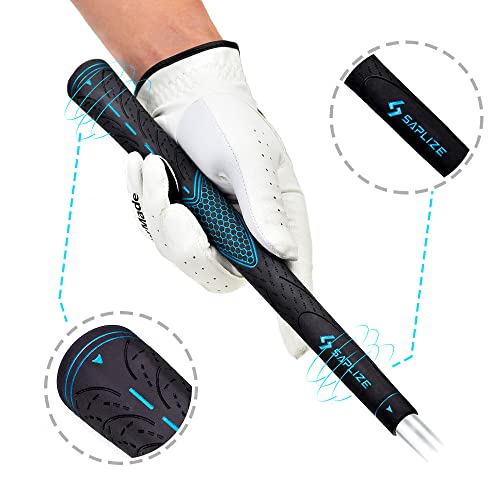 SAPLIZE Golf Grips Set of 13 with Complete Regripping Kit, Standard