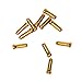 Ioffersuper Metal Bike Brake Gear Cable Wire Outer End Caps Crimps Tips Ferrules