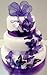 LaRibbons 1 Inch Wide Double Face Satin Ribbon - 25 Yard (465-Purple)