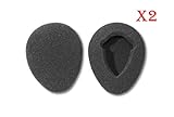 Two Pairs of 80mm Foam Earpads fits Infrared Wireless Headphones in GM Ford Toyota Nissan Honda Automobile Entertainment DVD Player Systems