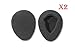 Two Pairs of 80mm Foam Earpads fits Infrared Wireless Headphones in GM Ford Toyota Nissan Honda Automobile Entertainment DVD Player Systems primary