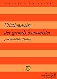 Image de dictionnaire des grands économistes
