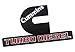 2Pc Dodge Ram 2500 Heavy Duty & 2Pc Cummins Turbo Emblems Nameplate, 3D ABS Stickers Decals Auto Badge Replacement for Dodge Ram 2500
