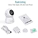 Tovendor IP Camera WiFi 1080P, Pan/Tilt/Zoom Dome Camera, Home Security System with Night Vision, Motion Detection, 2 Way Audio For Surveillance/Elder/Pet/Office/Baby Monitor - Cloud Service
