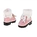 MonkeyJack 1/6 Fashion Dolls Pink Bow Boots Shoes for 12'' Takara Neo Blythe Doll Licca AZONE