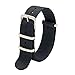 KDM NATO Strap Pack of 2-18mm 20mm 22mm Premium Ballistic Nylon Watch Bands with Stainless Steel Buckle