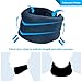 Beyoung Neck Support, Cervical Brace - Adjustable Cervical Collar with Soft Durable Foam for Neck Rest, Relieve Cervical Pain, Airplane Travel Nap, Posture Correction with Velour Cover (L)