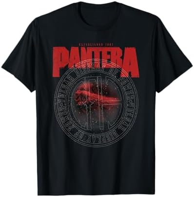 Amazon.com: Pantera Official Snake Skin Logo Drag The Waters T