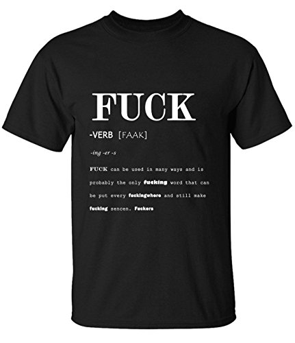 Ohyes FUCK Tees For Mens XXXL black